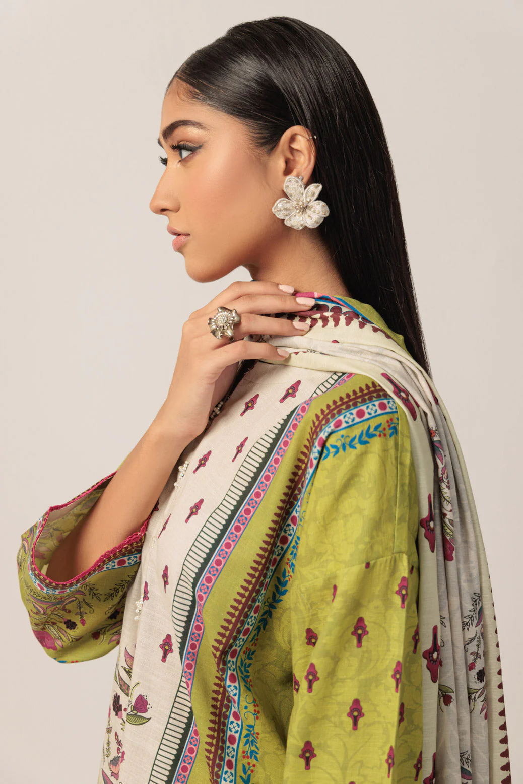 GREEN-KHADDAR-3 PIECE (WS7243P39) - Image 5