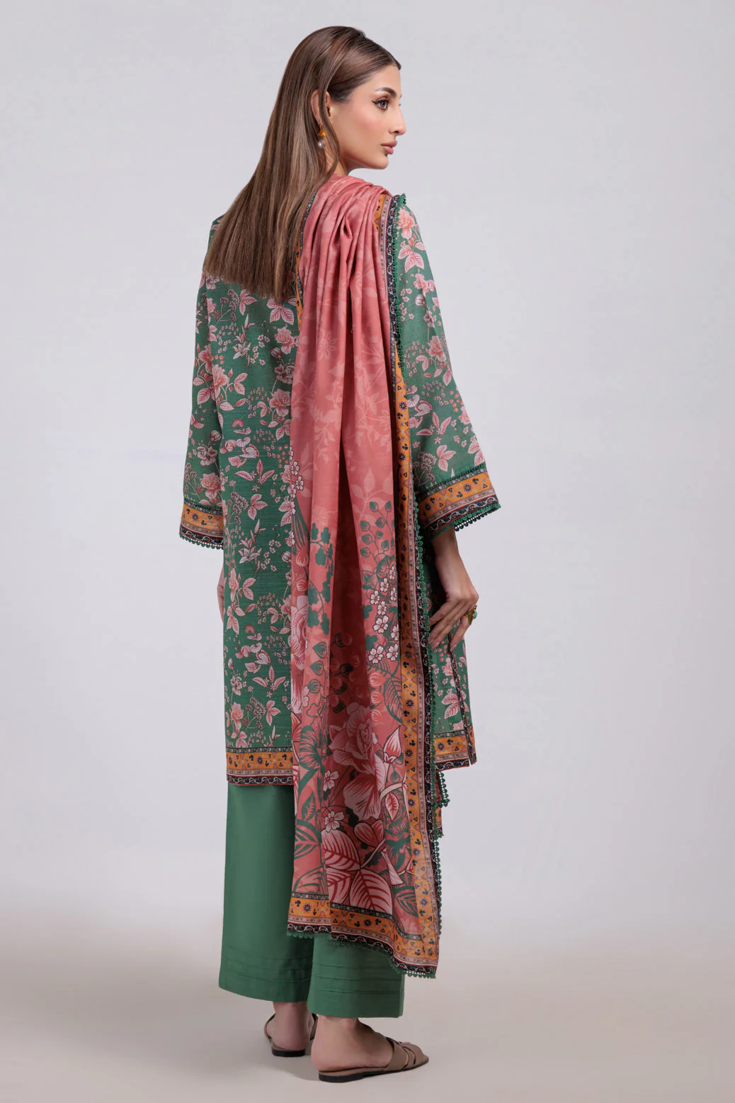 GREEN-KHADDAR-3 PIECE (WS7243P43) - Image 5