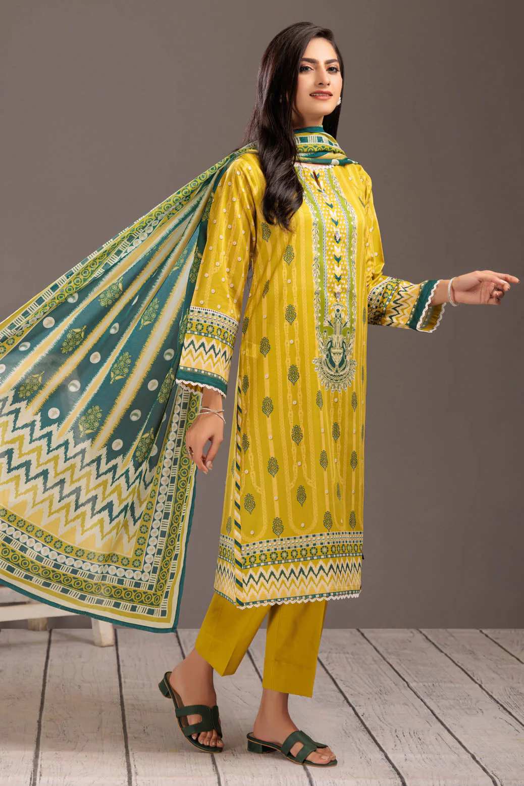 GREEN-LAWN-3 PIECE (SAS233P60) - Image 2