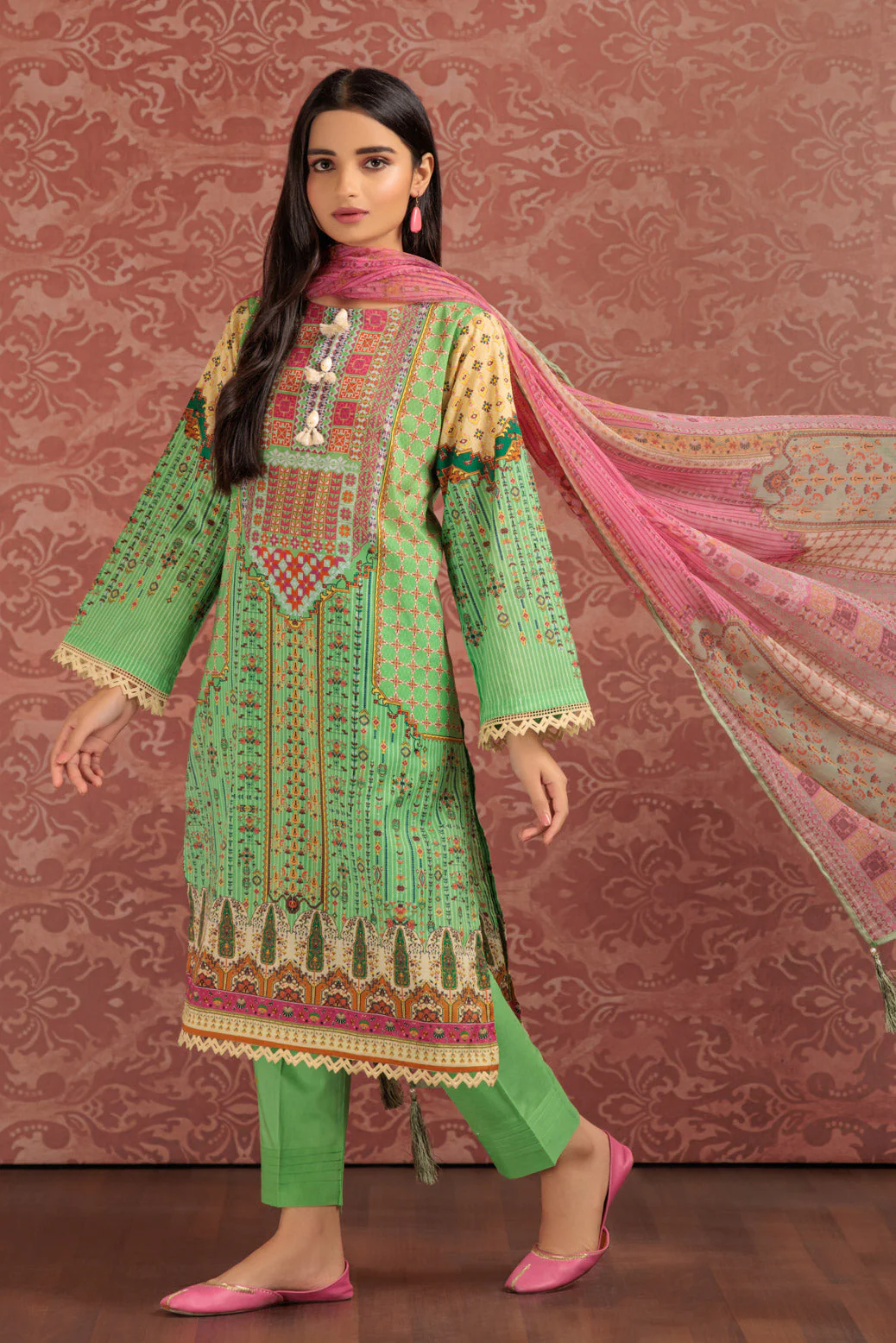 GREEN-LAWN-3 PIECE (SSS233P18) - Image 3