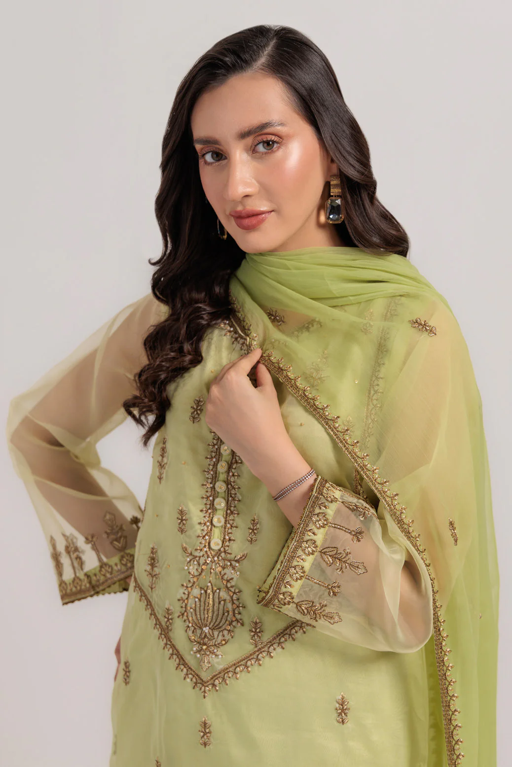 GREEN-ORGANZA-3 PIECE (BS5243P26) - Image 5