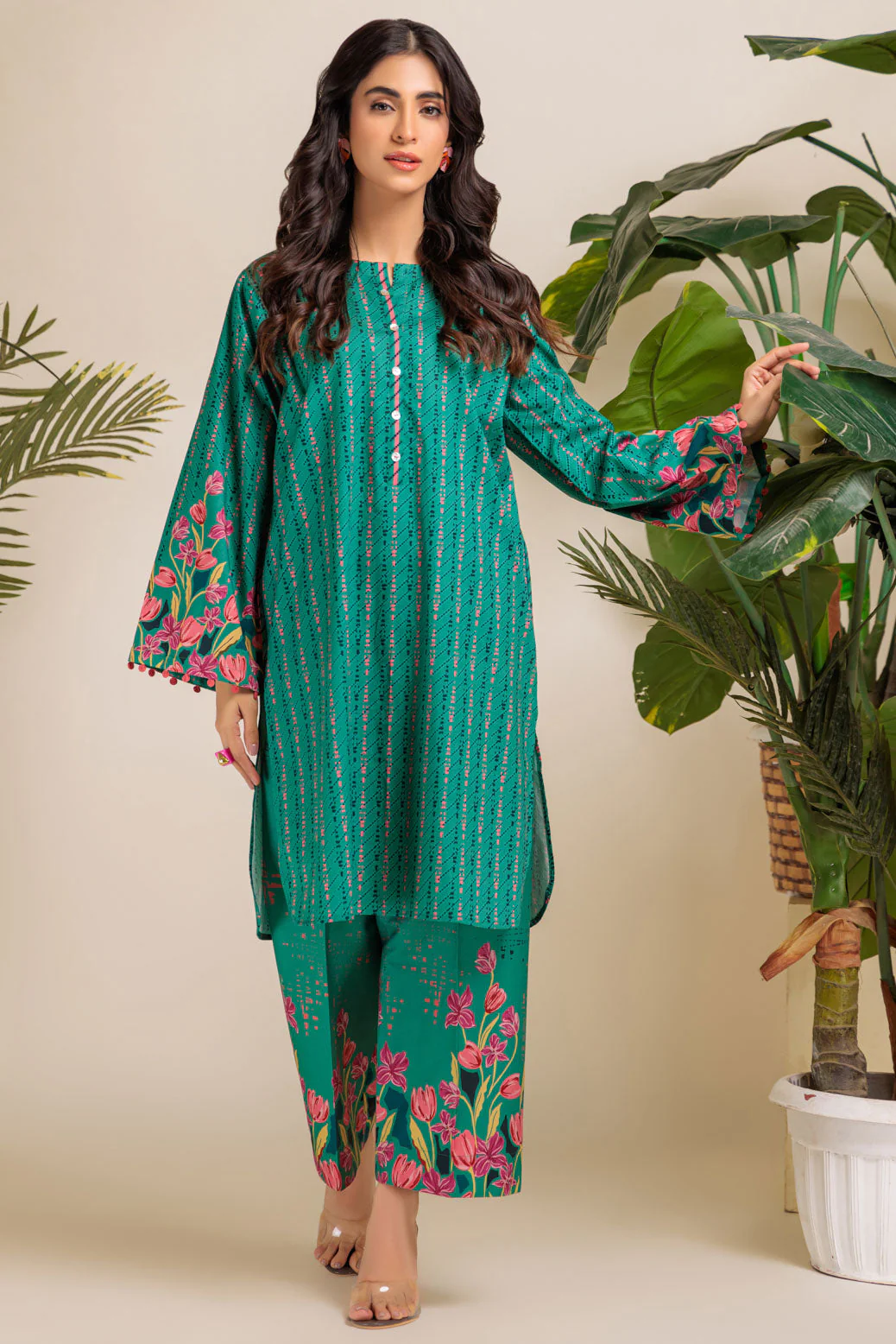 GREEN-POPLIN-2 PIECE (WS6232P53) - Image 4