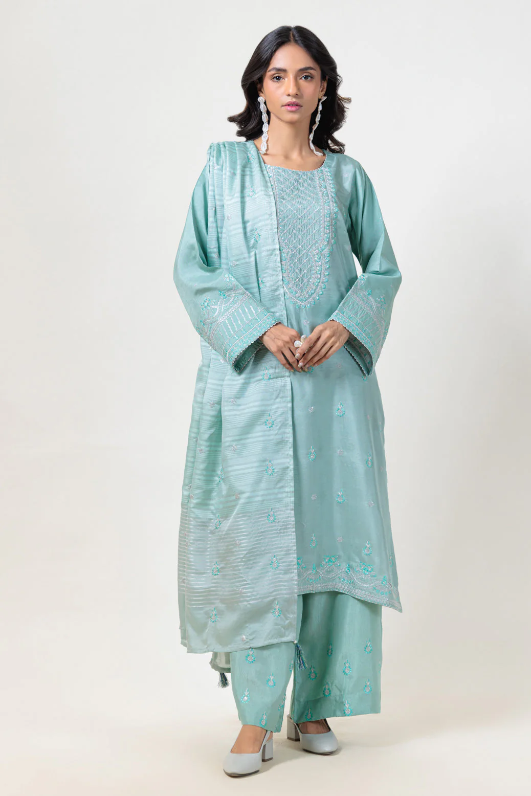 GREEN-SILK-3 PIECE (BS5243P06) - Image 3
