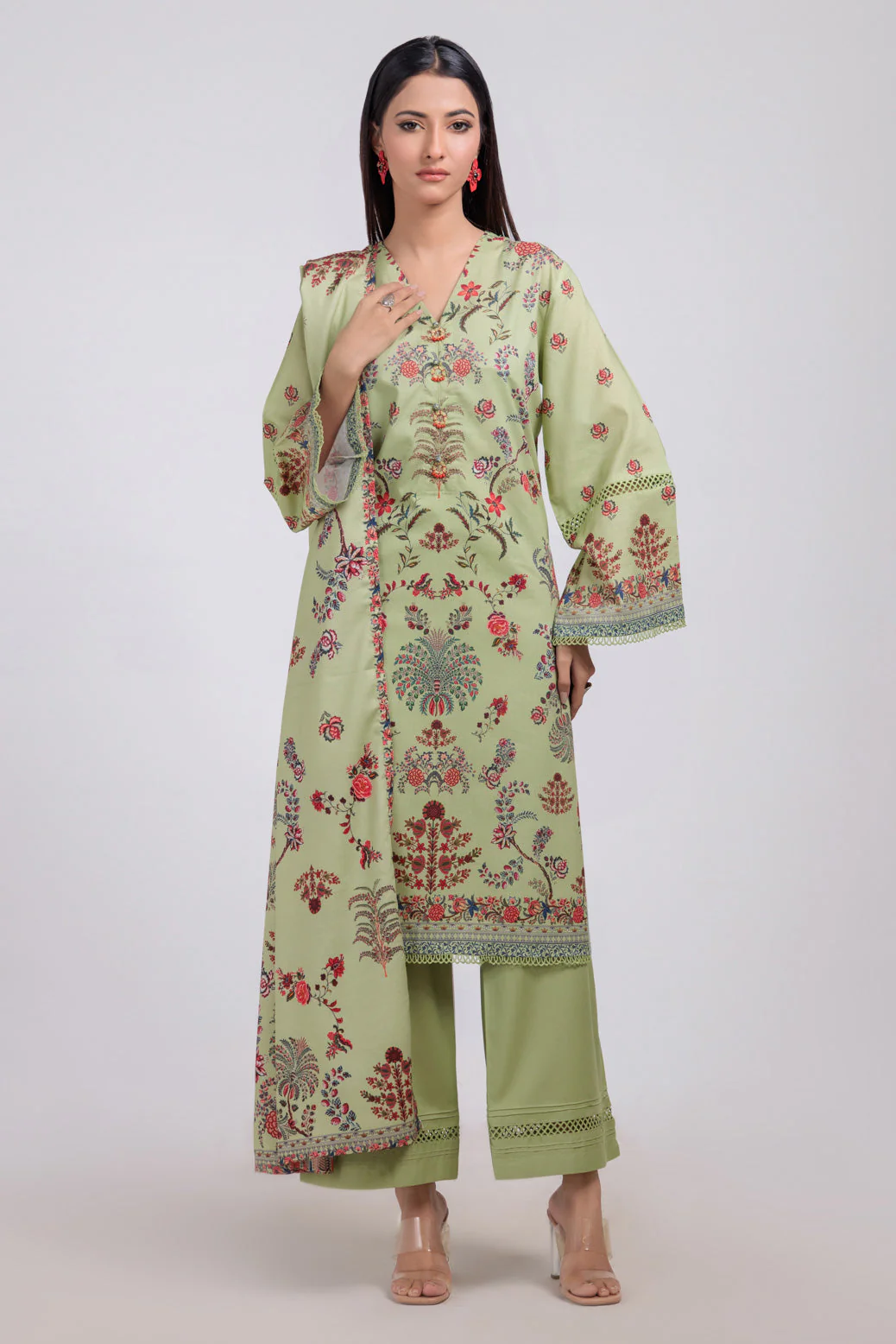 GREEN-VISCOSE-3 PIECE (WS6243P63) - Image 3