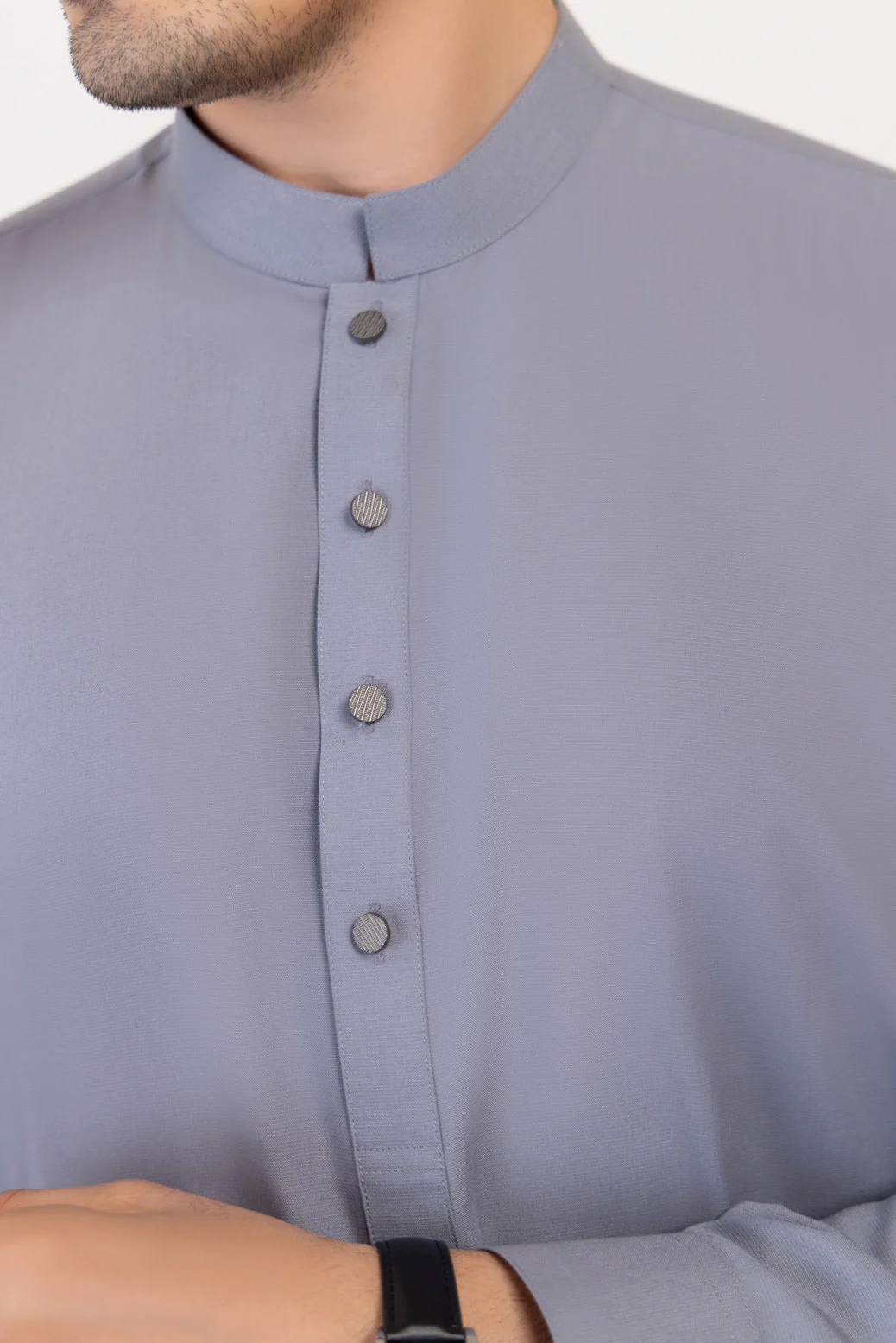 GREY-BLENDED-SHALWAR SUIT  - (GSBW24-011) - Image 2