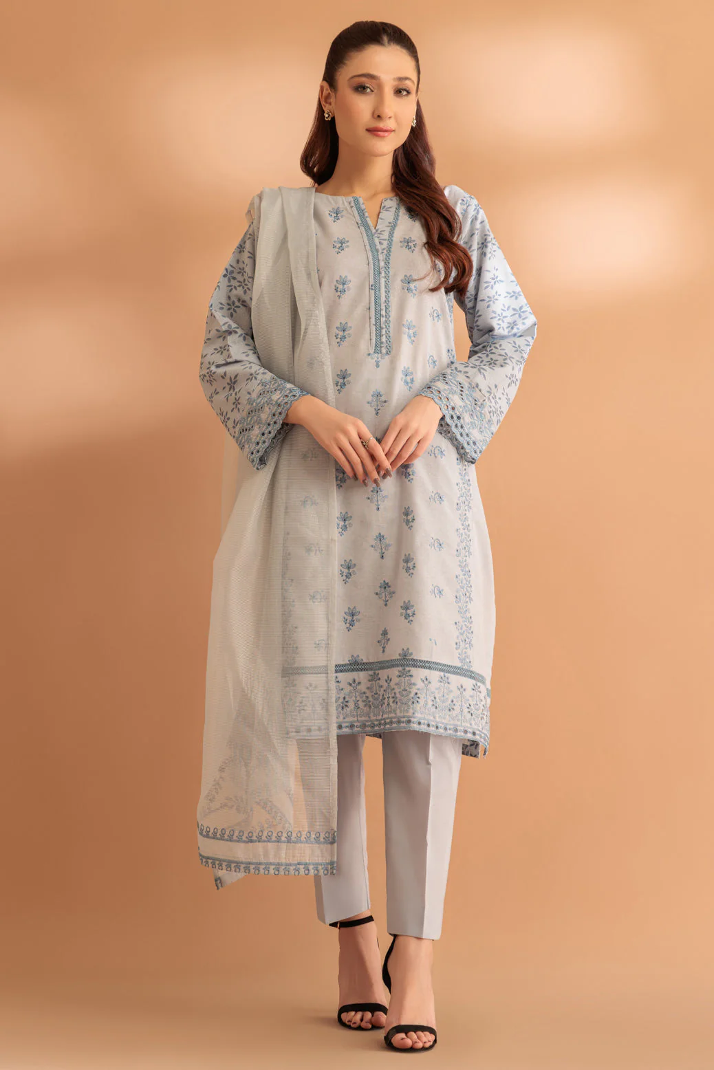 GREY-JACQUARD-3 PIECE (SS5243P07) - Image 2