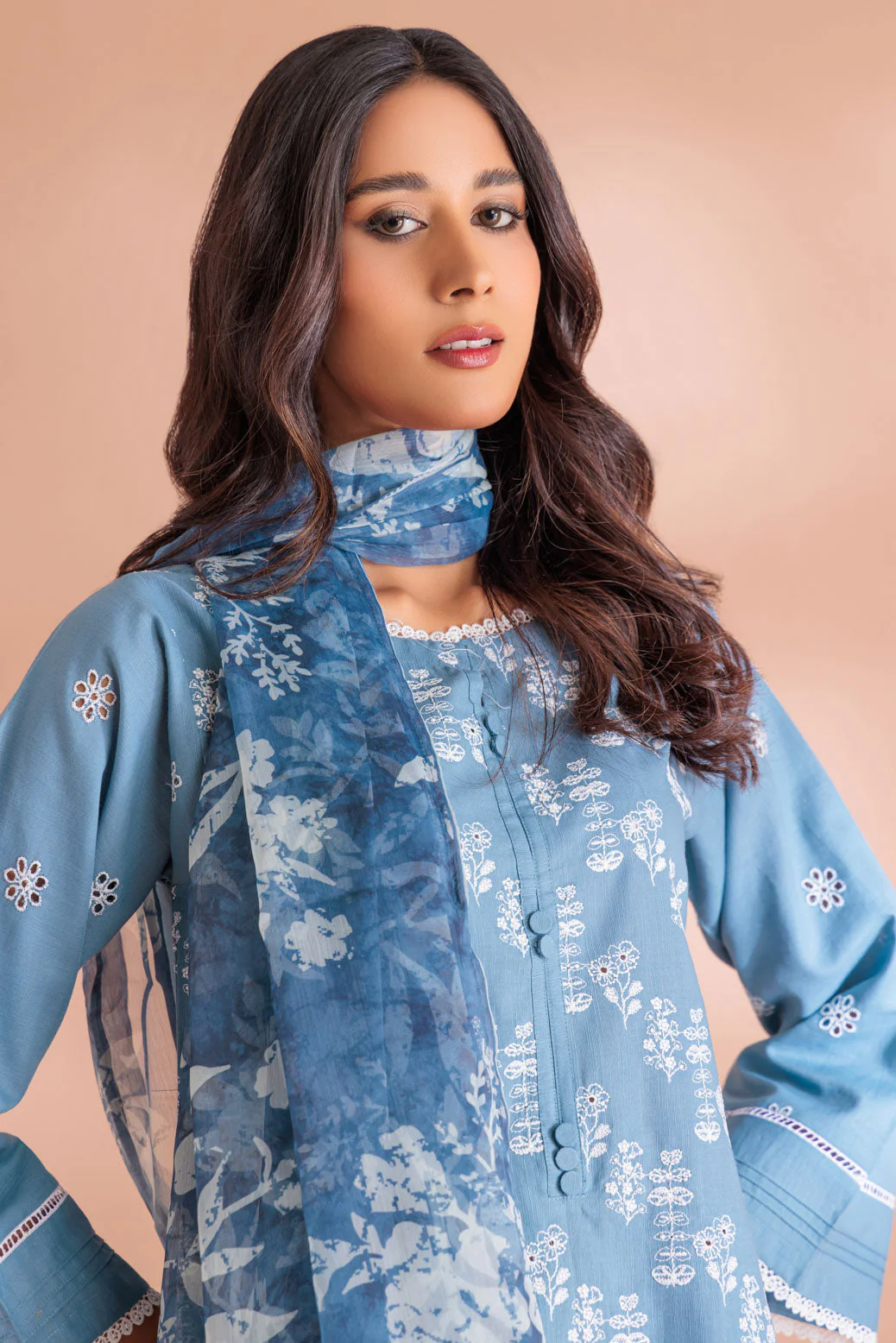 GREY-KHADDAR-3 PIECE (WS2233P04) - Image 2