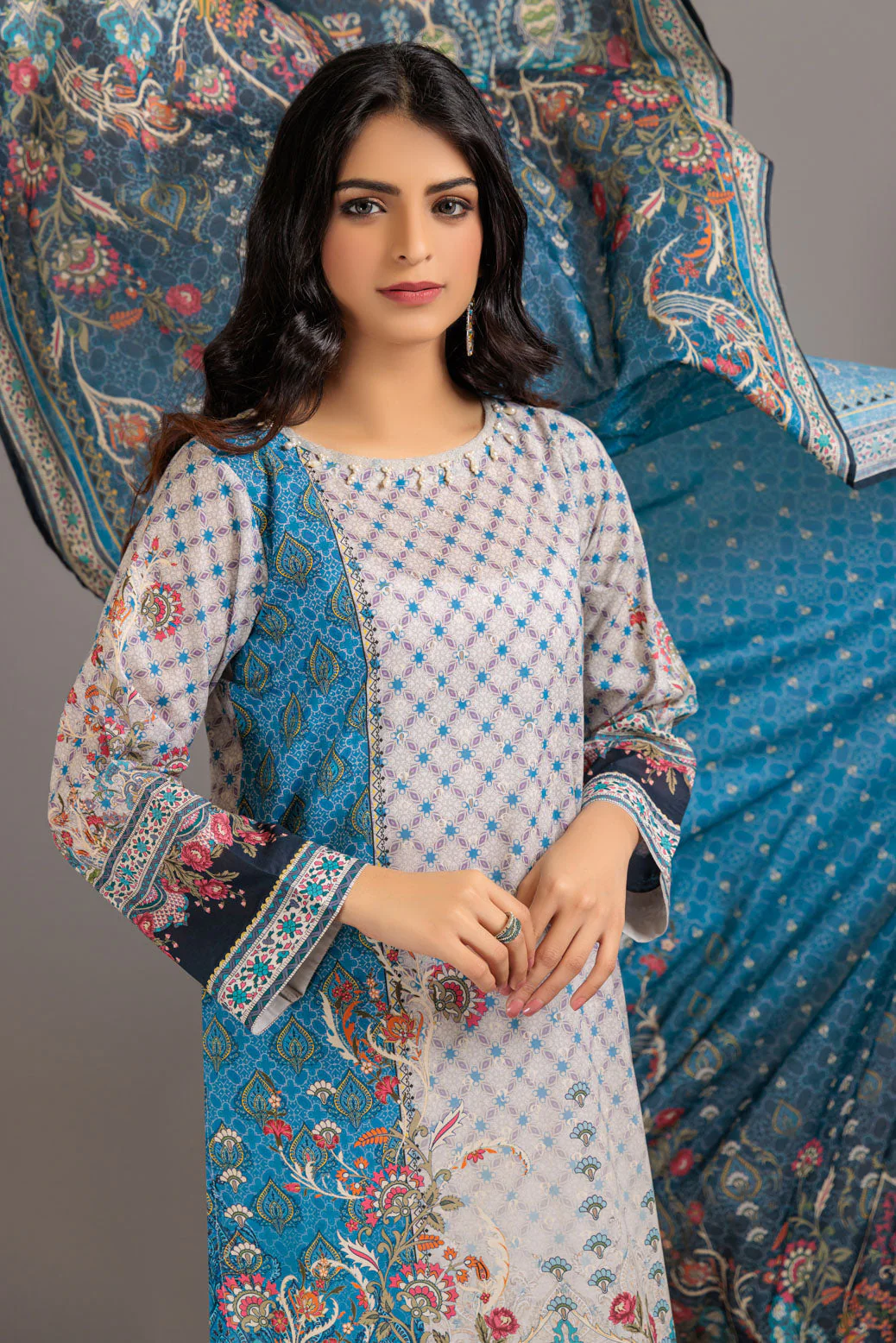 GREY-LAWN-3 PIECE (SSS233P22) - Image 2