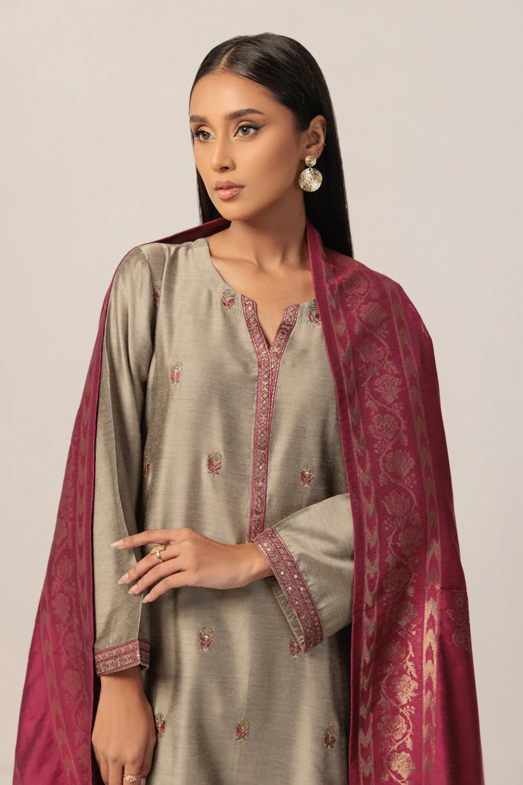 GREY-SILK-3 PIECE (6S24C3P351) - Image 4