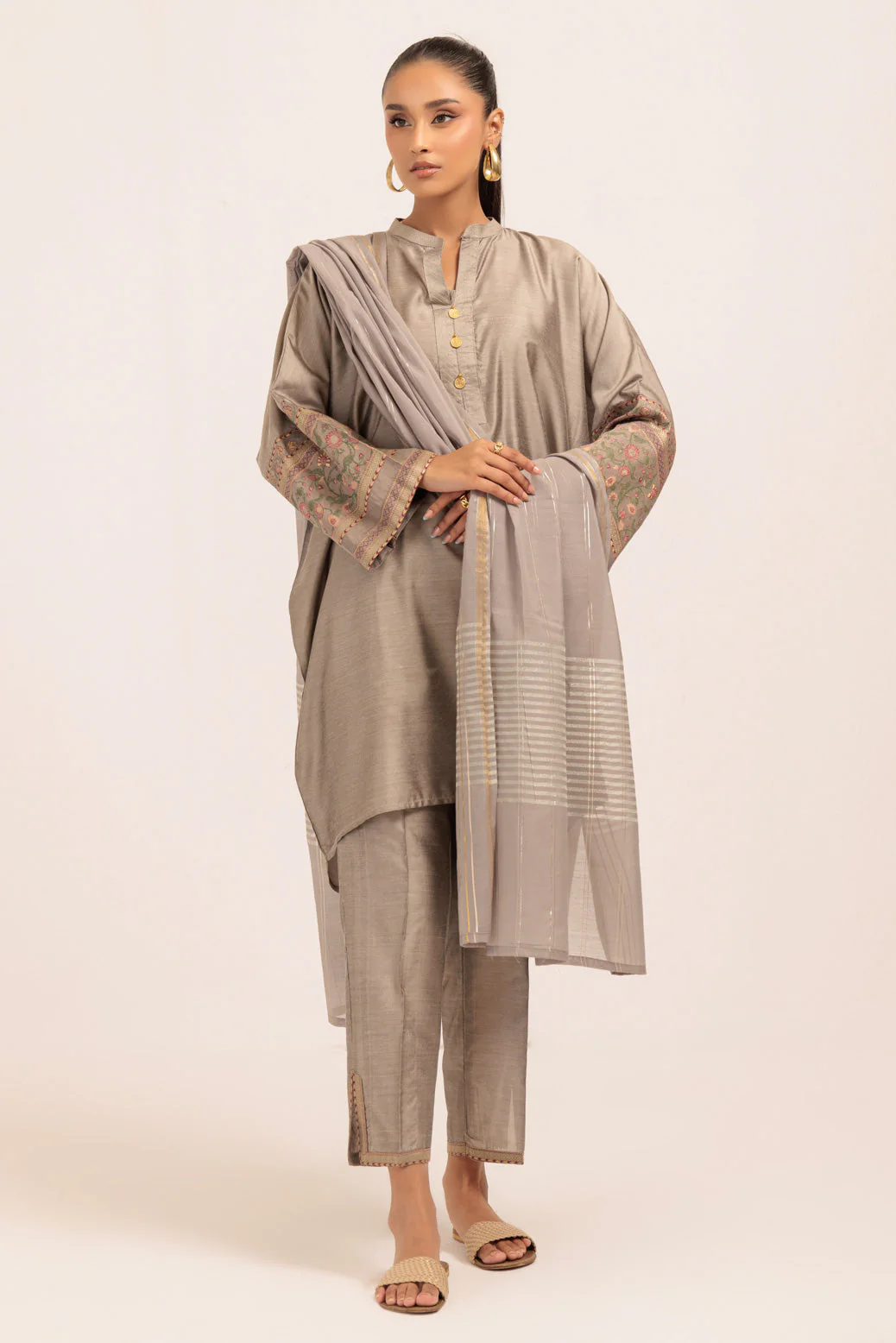 GREY-SILK-3 PIECE (PWS7243P12) - Image 2
