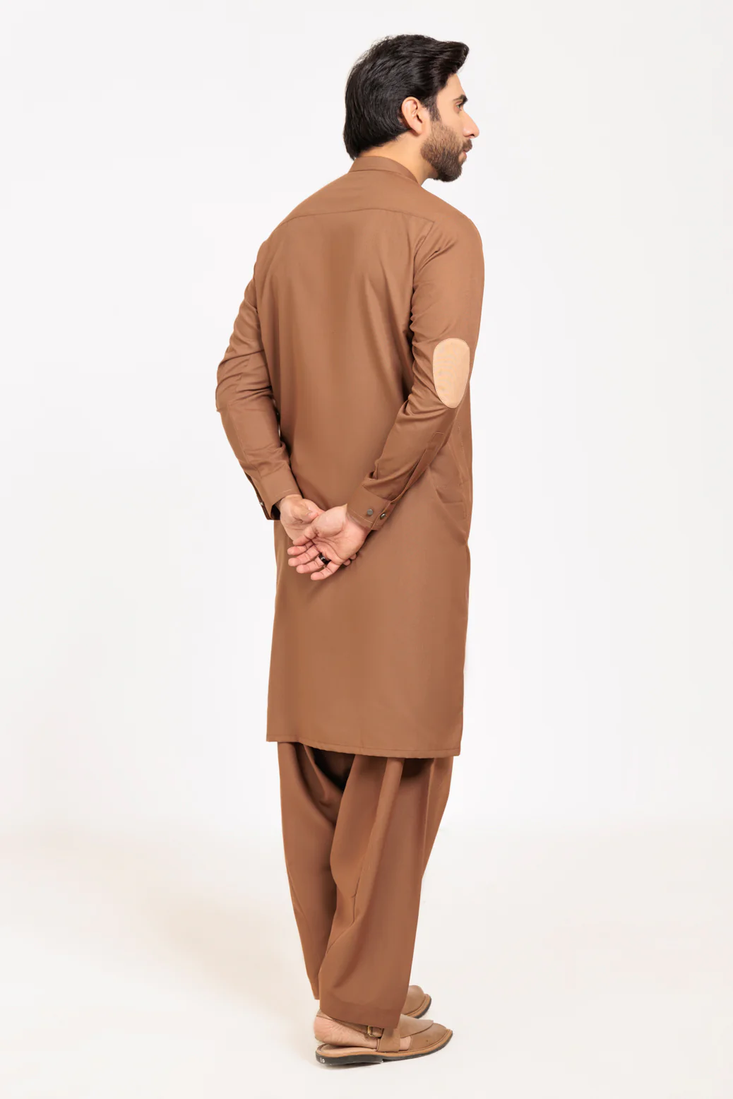M-BROWN-BLENDED-SHALWAR SUIT - (GSBW24-013) - Image 5