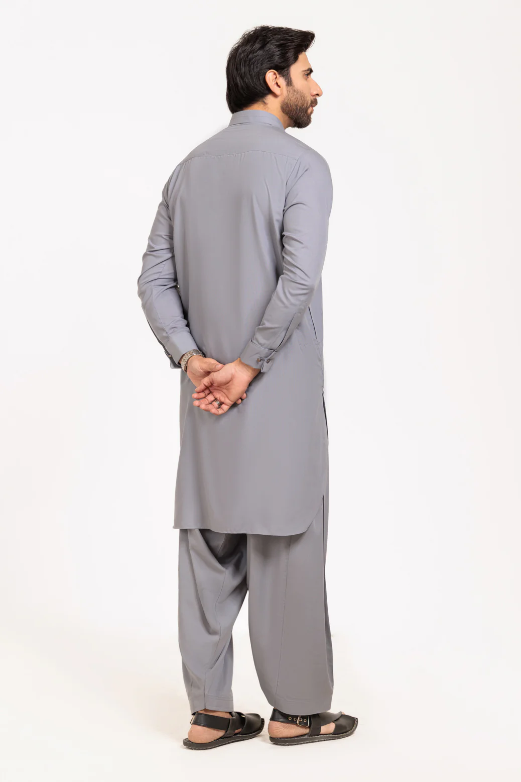 GREY-BLENDED-SHALWAR SUIT - (GSSW24-022) - Image 5