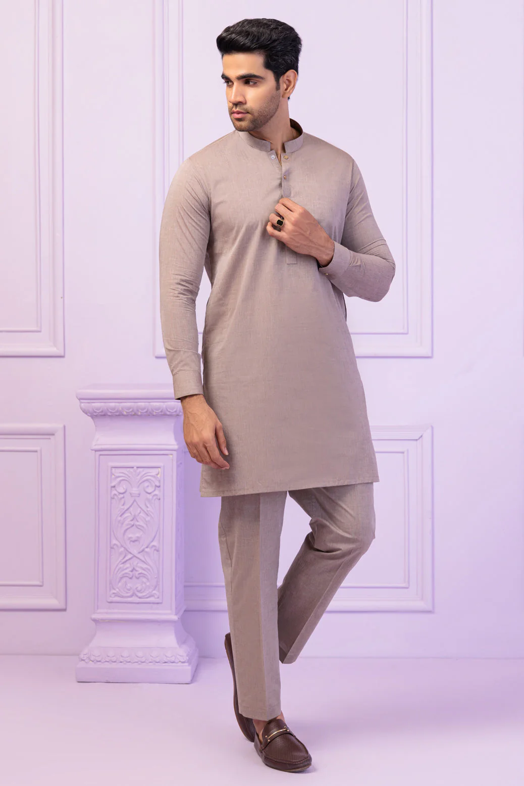 HAZEL-YARN DYED-KURTA TROUSER - (KSS24-031) - Image 4