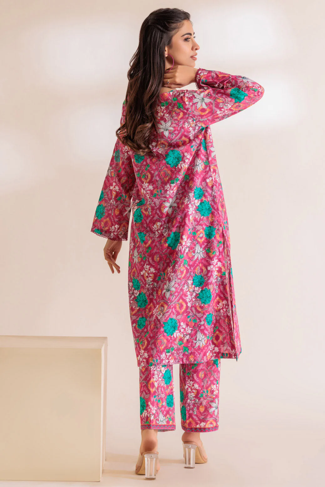 HOT-PINK-CAMBRIC-2 PIECE (SS5242P10) - Image 4
