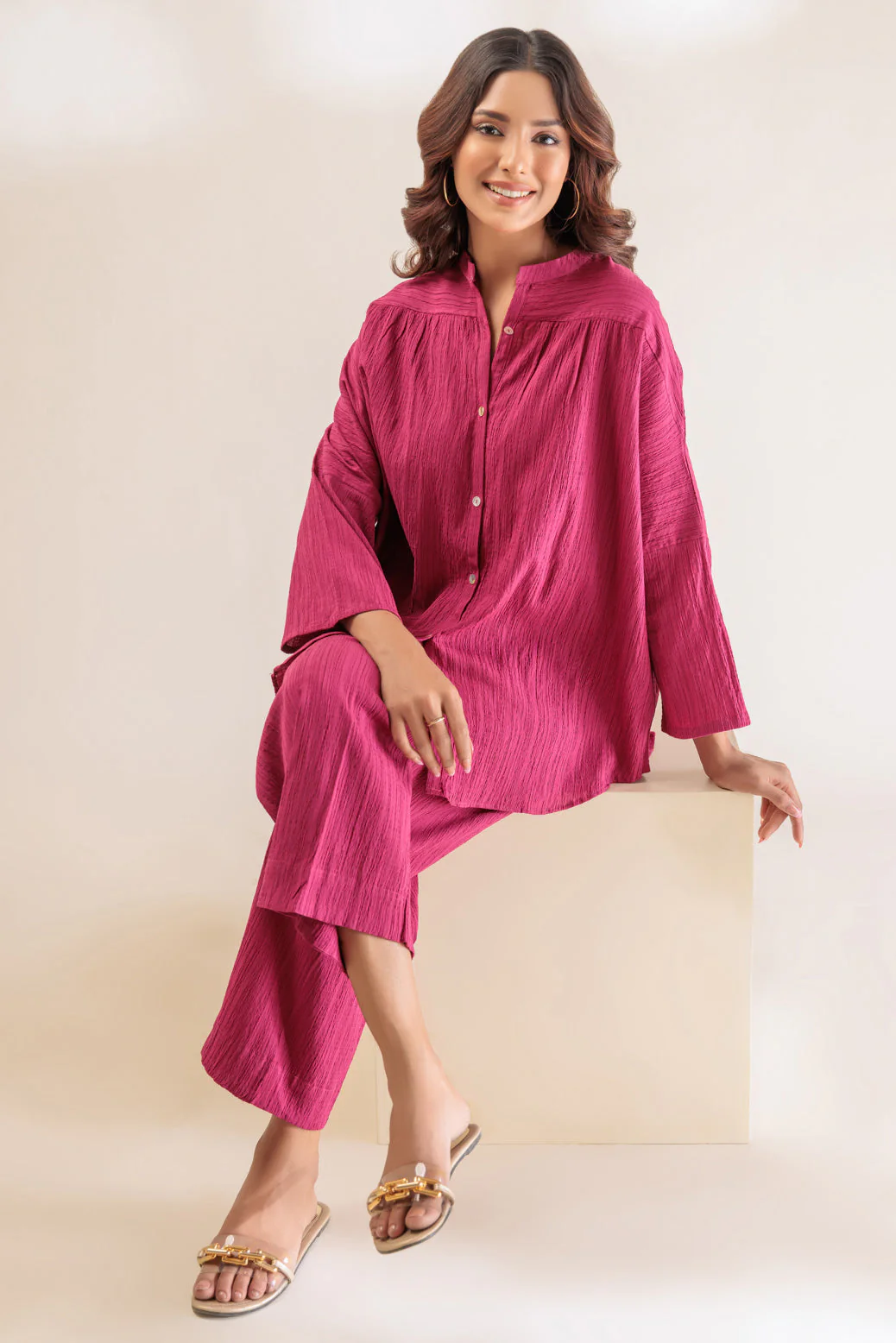 HOT-PINK-DYED-2 PIECE (WA6232P06) - Image 3