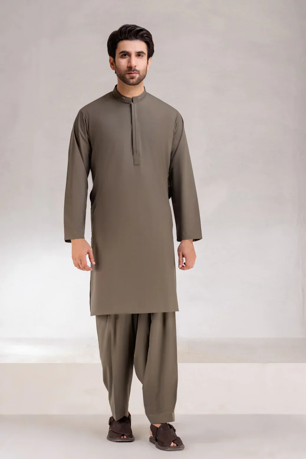 HUNTER-BLENDED-KURTA SHALWAR  (KSRS23-004) - Image 3