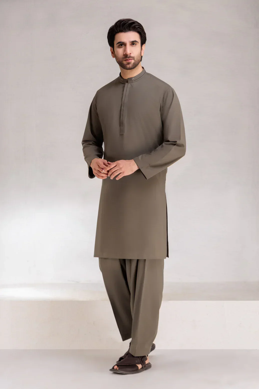 HUNTER-BLENDED-KURTA SHALWAR  (KSRS23-004) - Image 4
