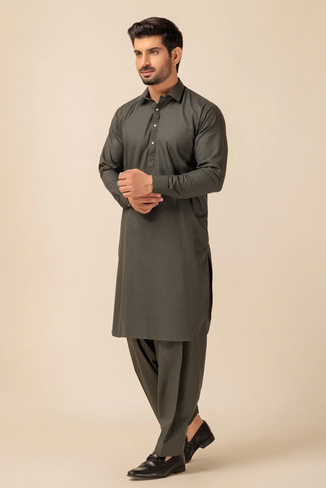 HUNTER-BLENDED-SHALWAR SUIT - (GSSW23-021) - Image 4