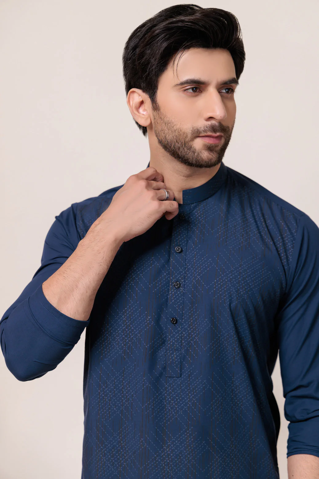 IRON-BLENDED-KURTA TROUSER - (KSW24-007) - Image 3