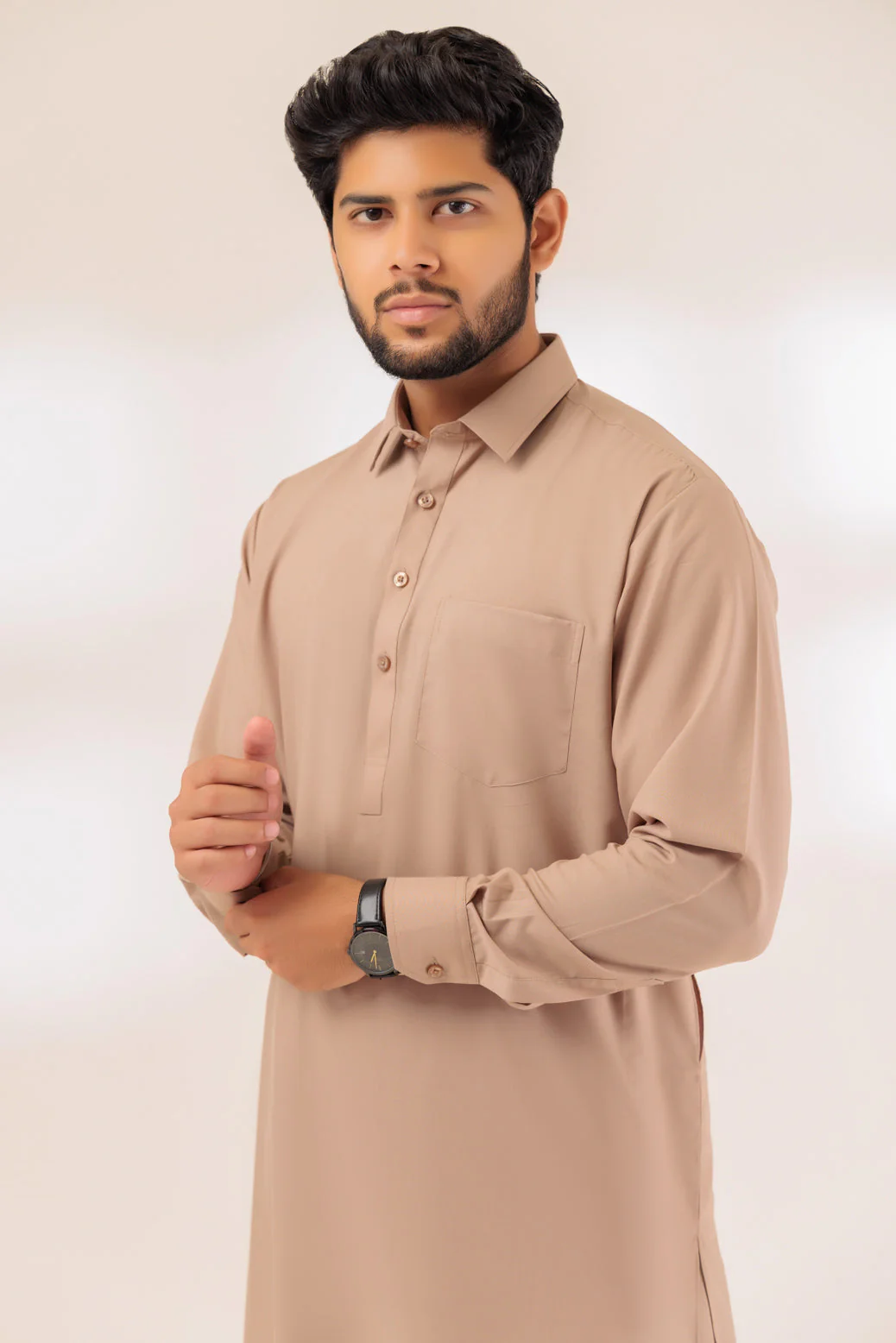 IRON-ORE-BLENDED-SHALWAR SUIT - (GSSR23-008) - Image 2