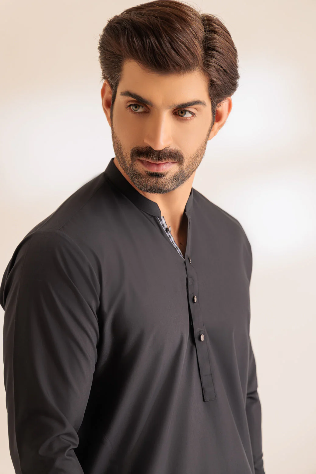 J-BLACK-BLENDED-SHALWAR SUIT - (GSBS24-010) - Image 2