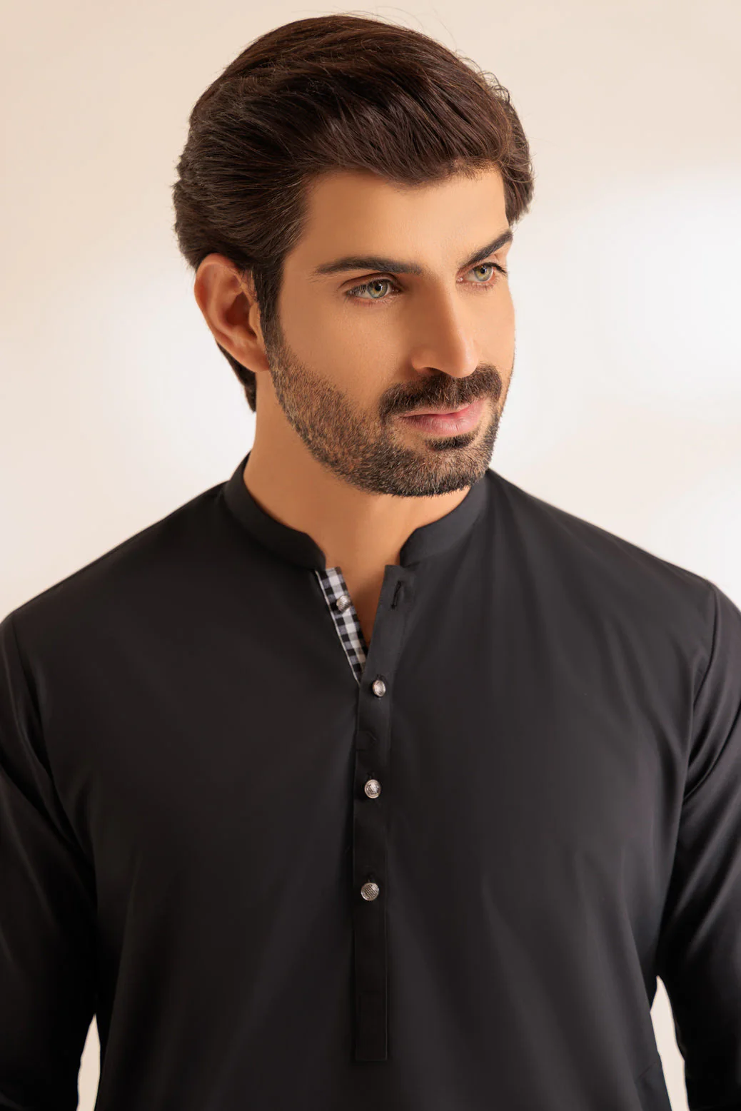 J-BLACK-BLENDED-SHALWAR SUIT - (GSBS24-010) - Image 4