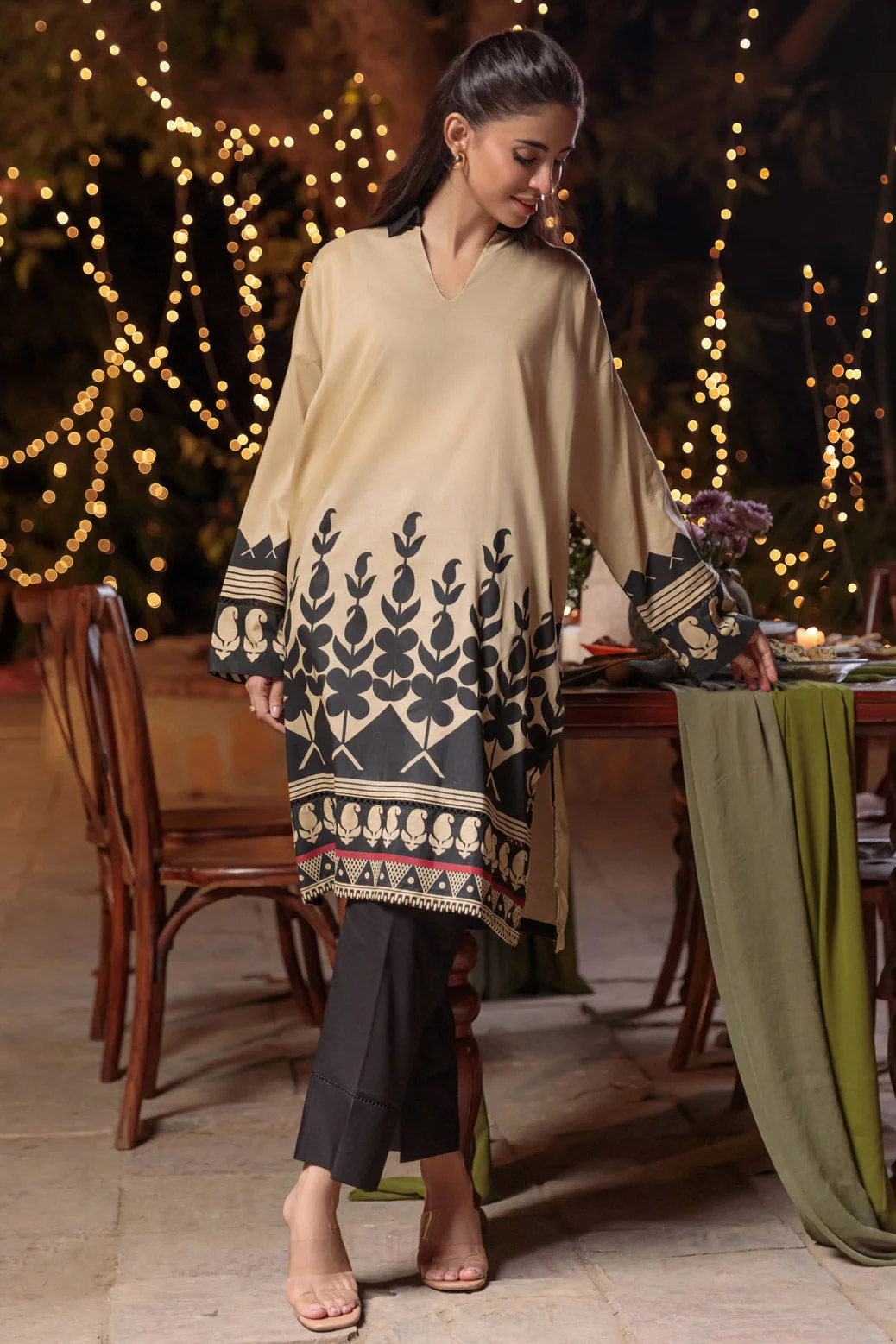 KHAKI-CAMBRIC-2 PIECE (BS7242P24) - Image 2