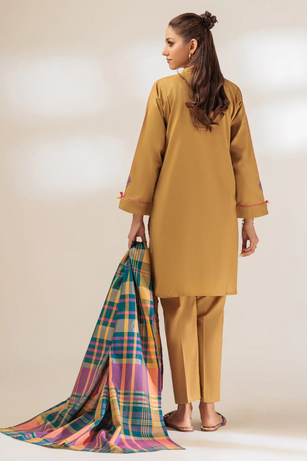 KHAKI-CAMBRIC-3 PIECE (SRLS233P02) - Image 4