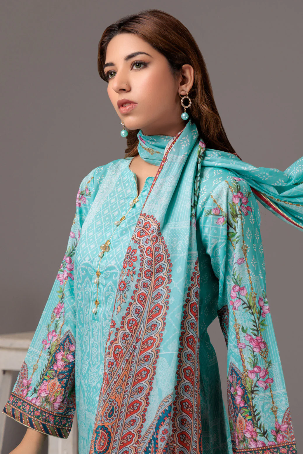 L-BLUE-LAWN-3 PIECE (SSS233P25) - Image 3