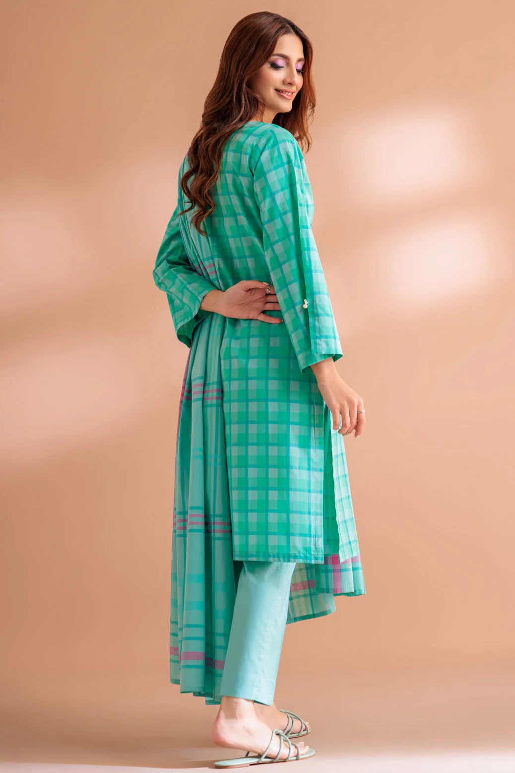 L-BLUE-YARN DYED-3 PIECE (SS2243P04) - Image 4