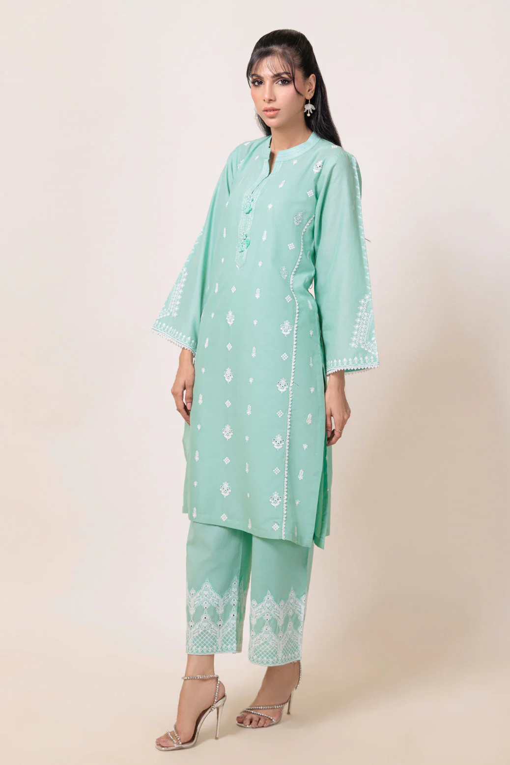L-GREEN-CAMBRIC-2 PIECE (1S24K2P013) - Image 3