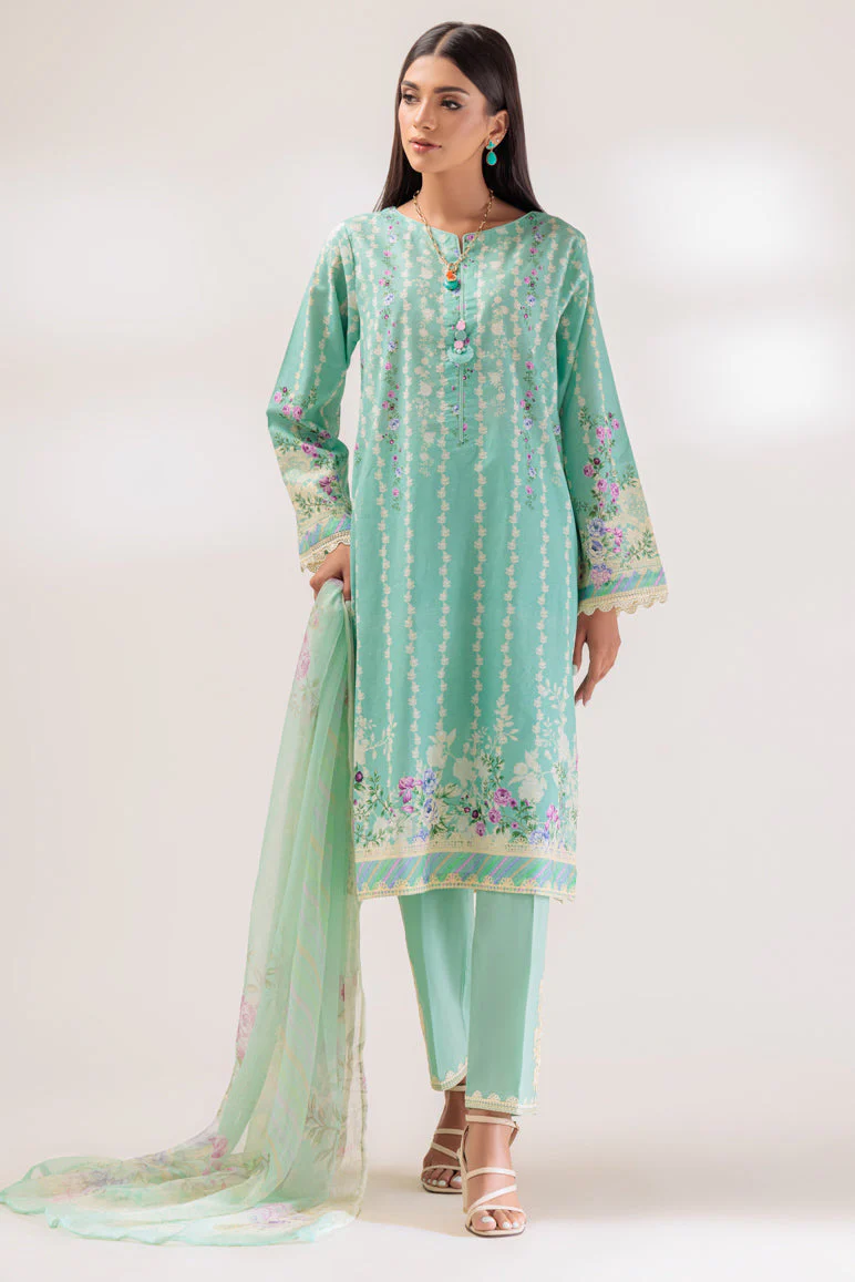 L-GREEN-CAMBRIC-3 PIECE (PWS1233P06) - Image 3