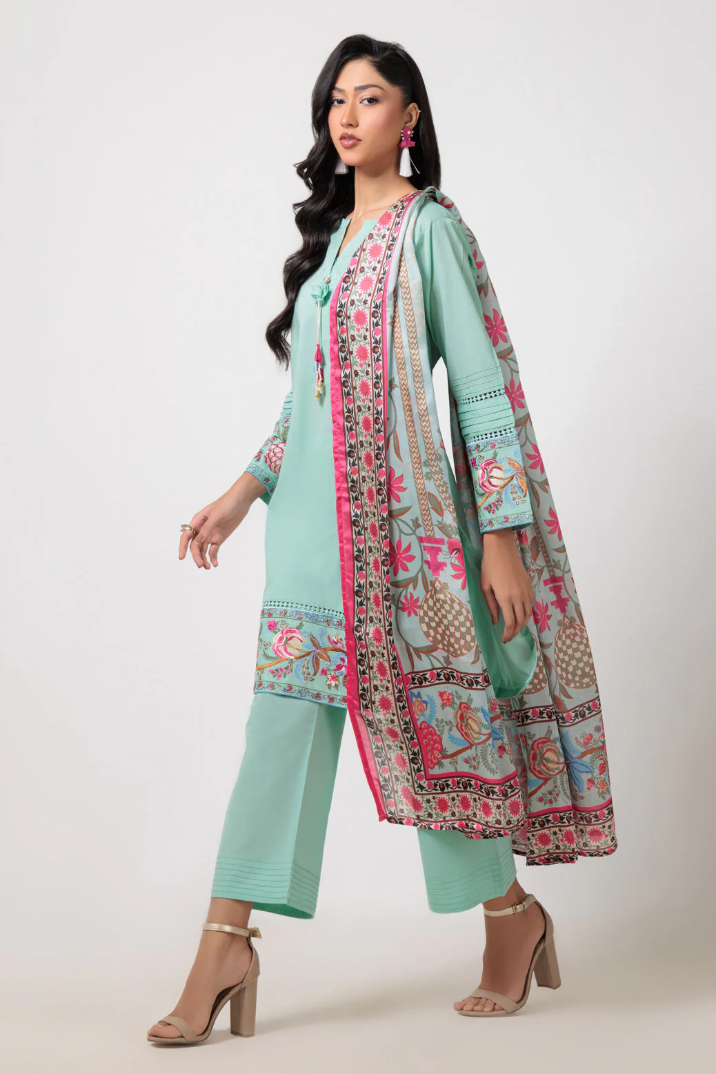 L-GREEN-CAMBRIC-3 PIECE (PWS7243P05) - Image 2