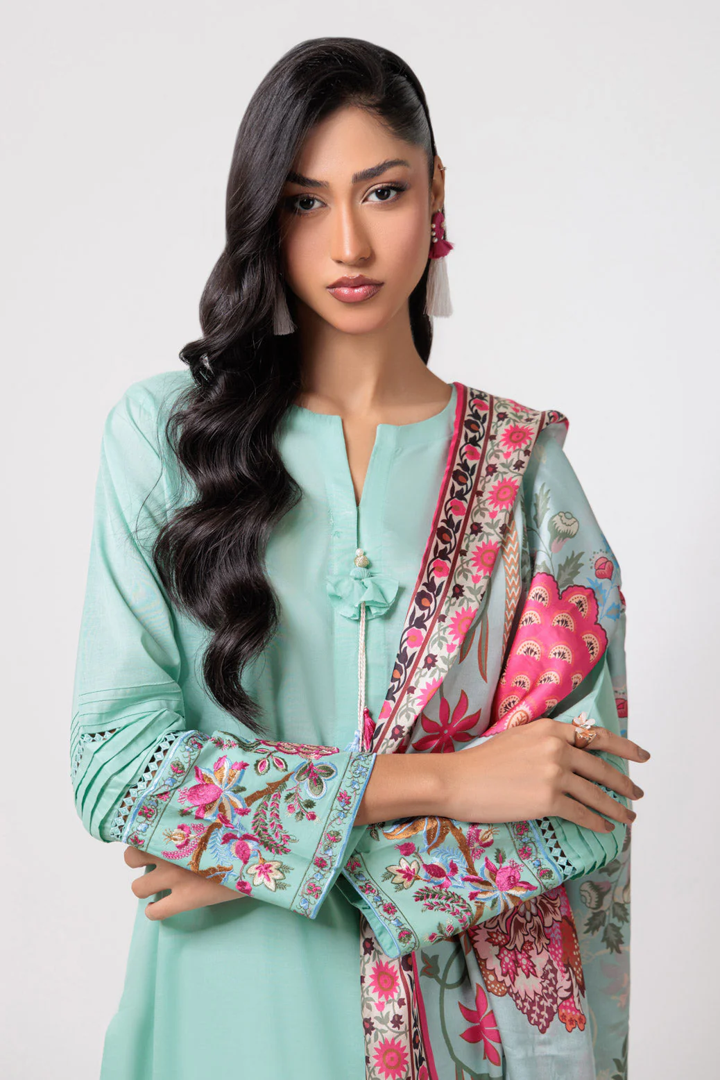 L-GREEN-CAMBRIC-3 PIECE (PWS7243P05) - Image 3