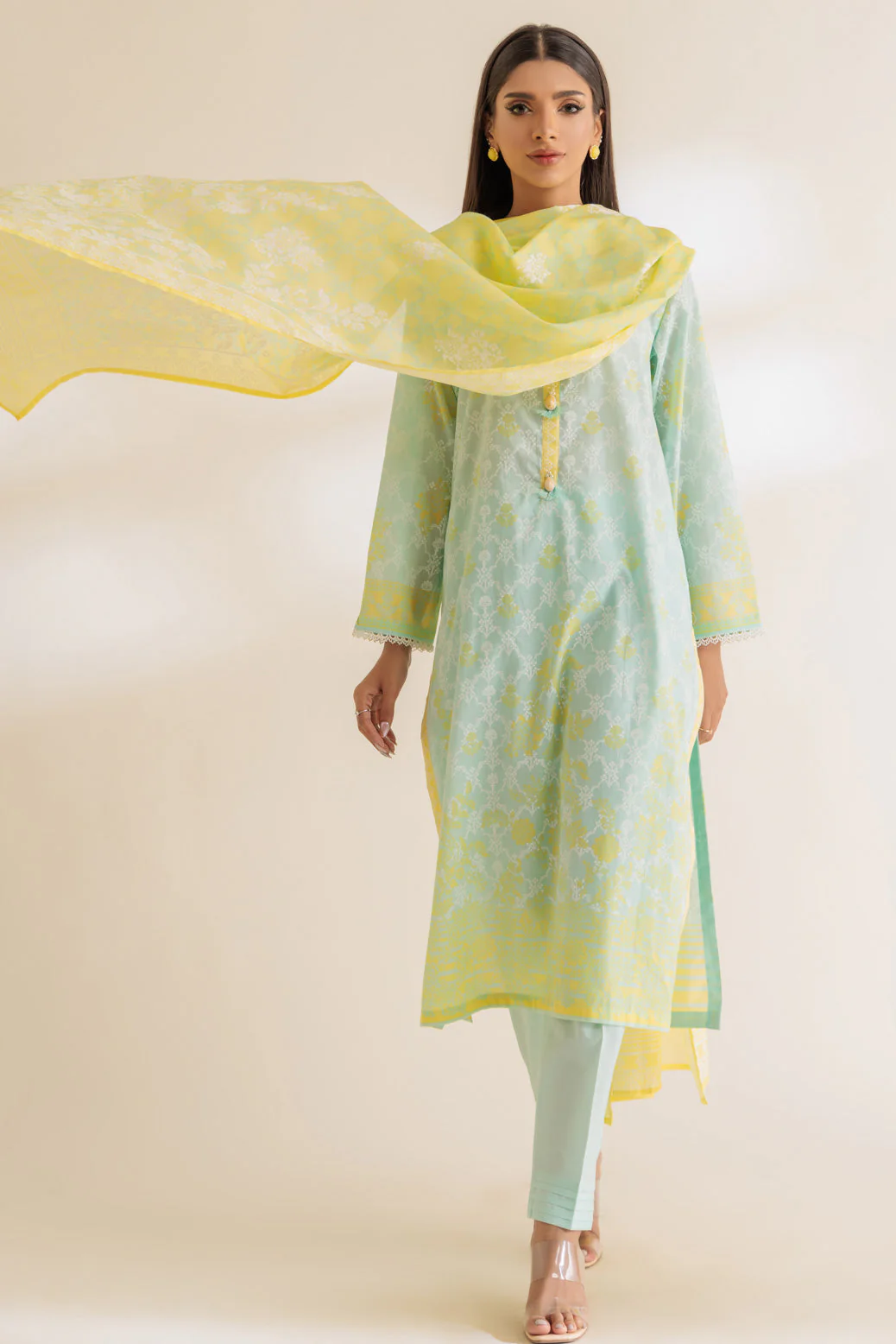 L-GREEN-CAMBRIC-3 PIECE (SS2243P29) - Image 2