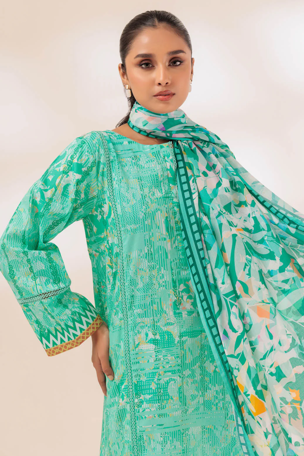 L-GREEN-CORDUROY-2 PIECE (PWS5232P05) - Image 2