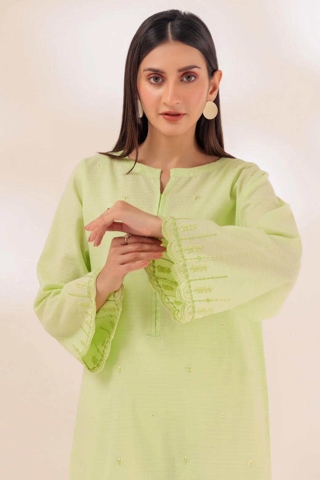 L-GREEN-JACQUARD-2 PIECE (PWS2232P11) - Image 2
