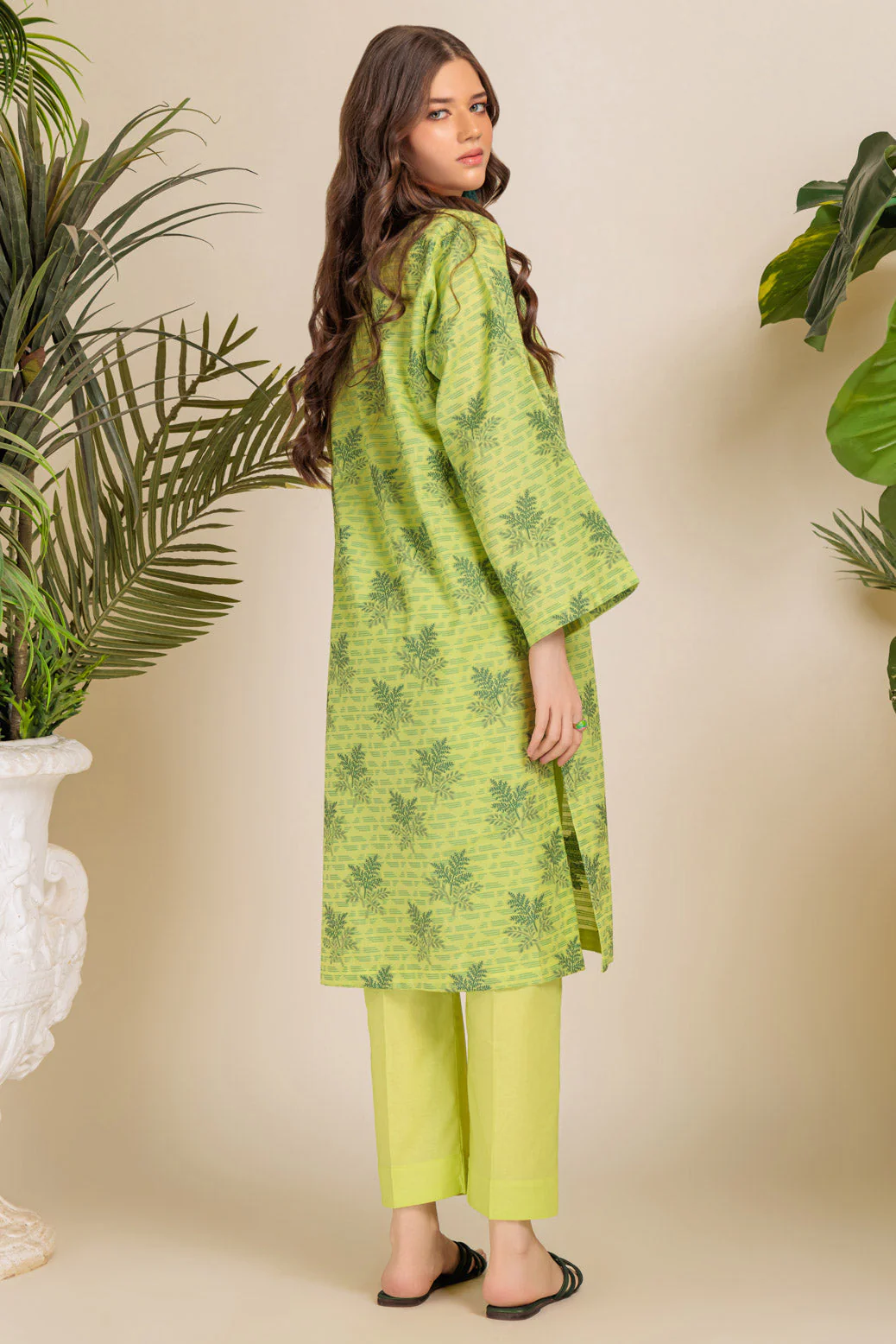 L-GREEN-JACQUARD-2 PIECE (WJ2232P01) - Image 5