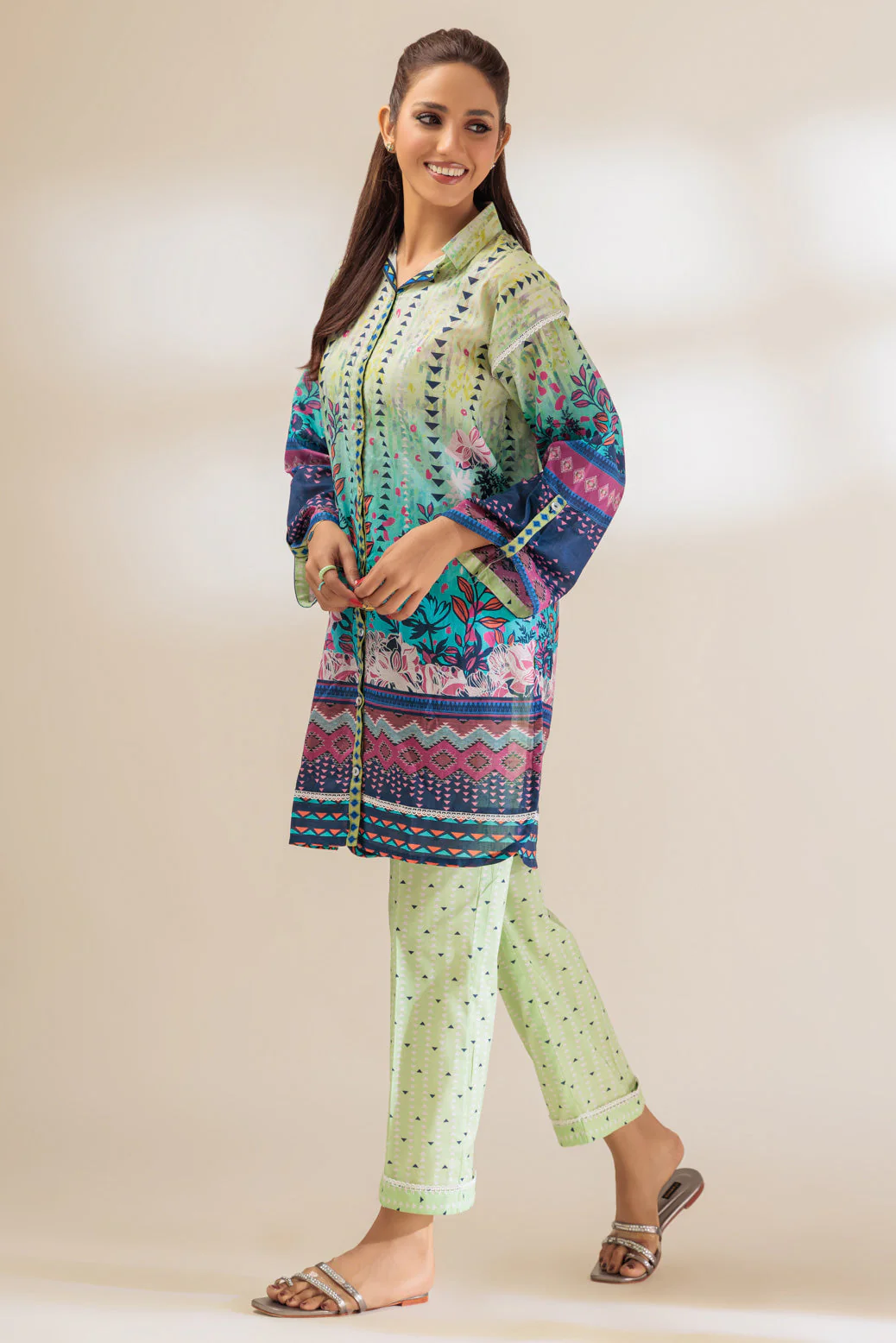 L-GREEN-LAWN-2 PIECE (SAK232P06) - Image 3