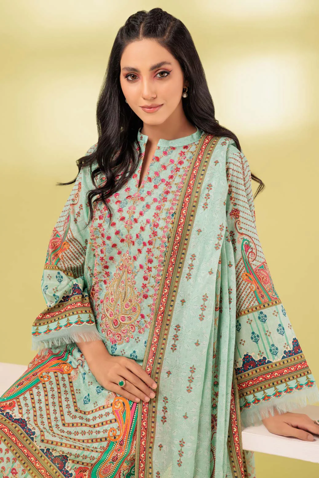 L-GREEN-LAWN-2 PIECE (SSS232P33) - Image 2