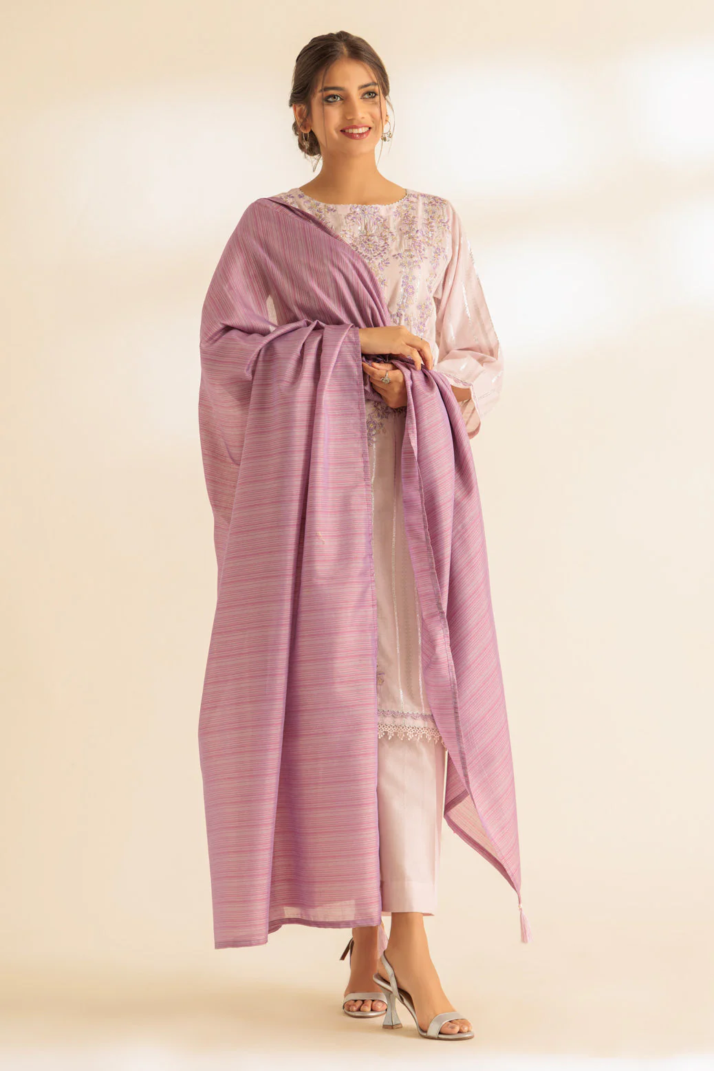 L-PINK-JACQUARD-3 PIECE (SS5243P33) - Image 3