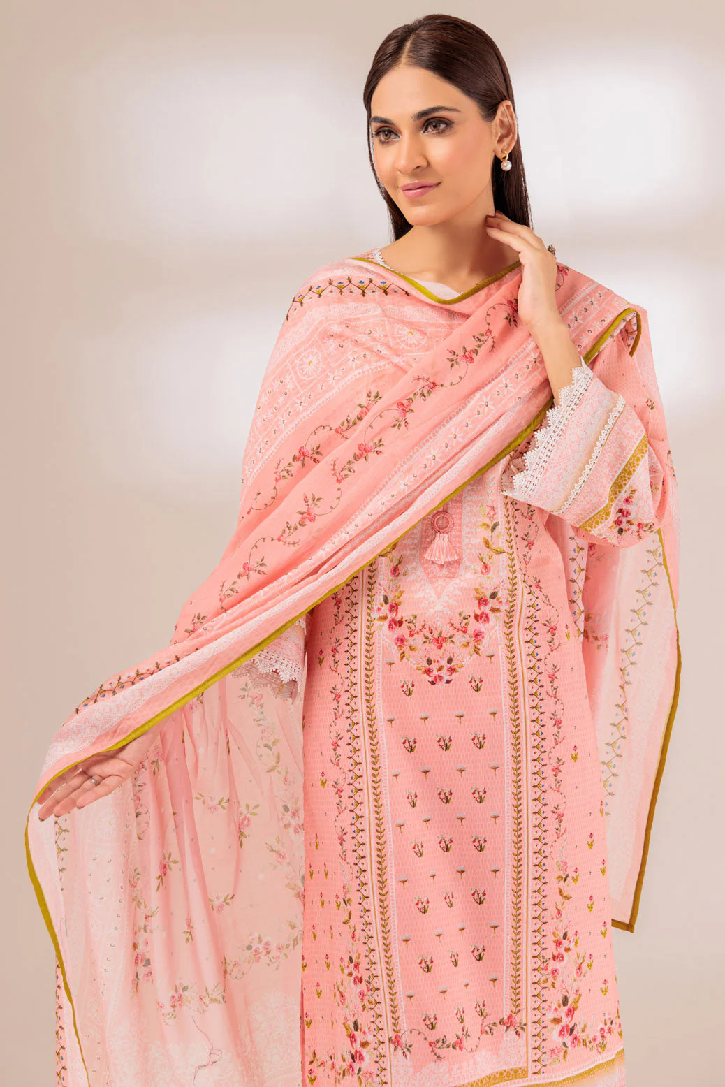 L-PINK-LAWN-3 PIECE (SSS233P89) - Image 3