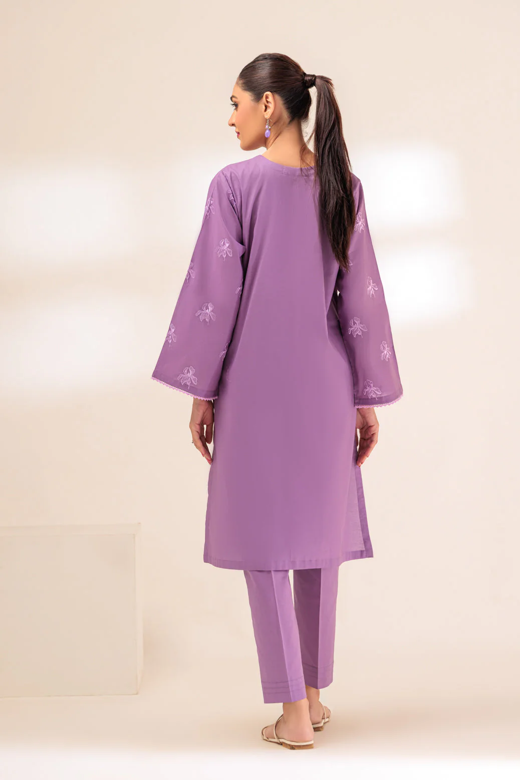 LAVENDER-CAMBRIC-2 PIECE (SRLS232P53) - Image 3