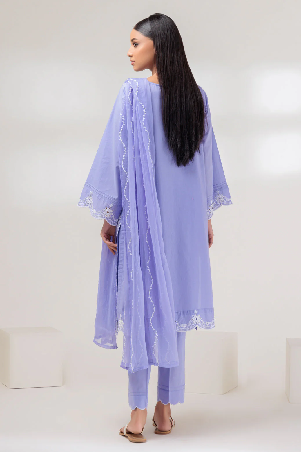 LAVENDER-CAMBRIC-3 PIECE (SRS233P68) - Image 4