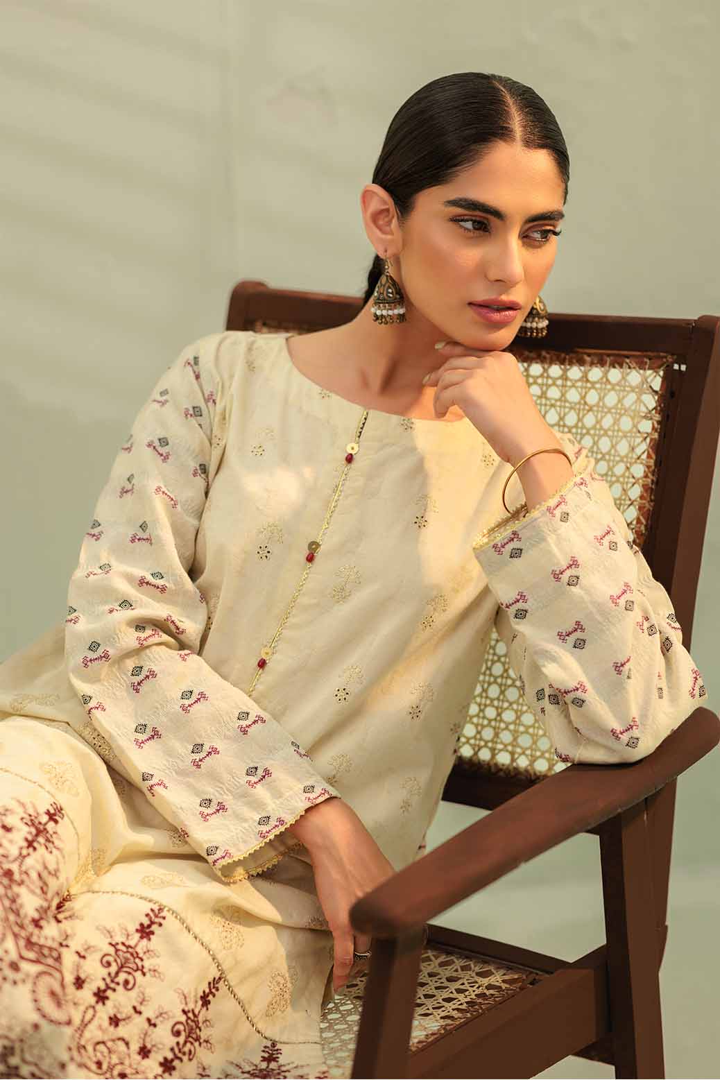 LEMON-JACQUARD-2 PIECE (SS2242P51) - Image 2