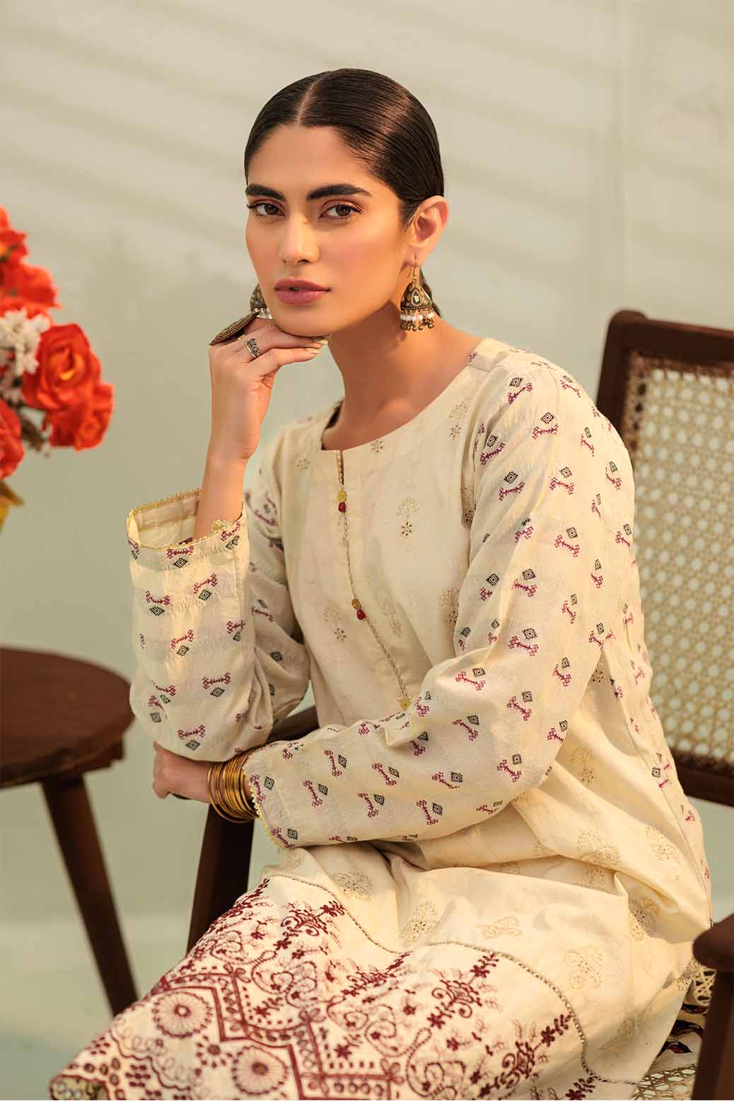 LEMON-JACQUARD-2 PIECE (SS2242P51) - Image 3