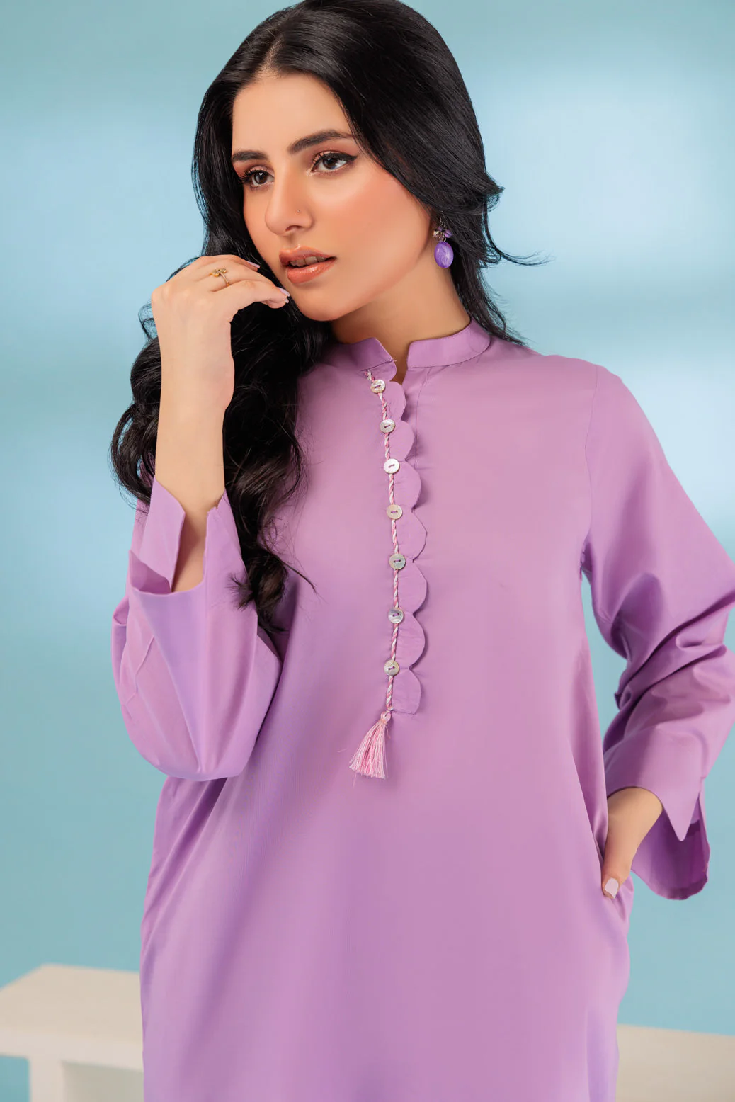 LILAC-CAMBRIC-2 PIECE (BAAK232P02) - Image 2