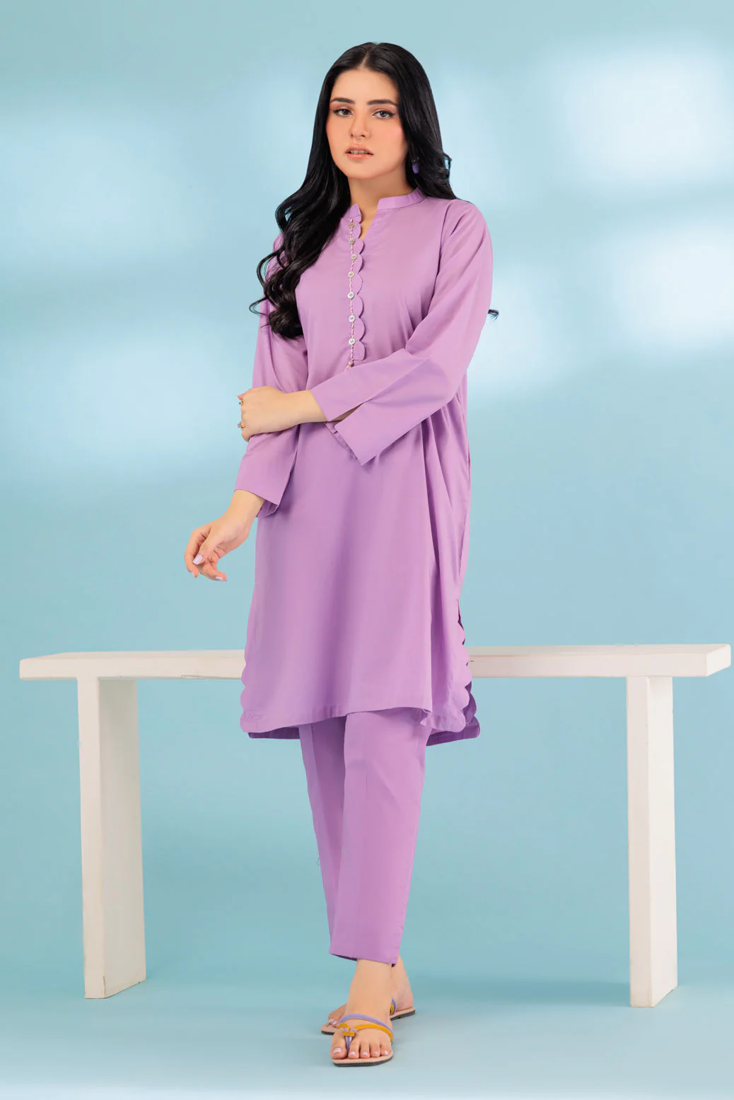 LILAC-CAMBRIC-2 PIECE (BAAK232P02) - Image 3