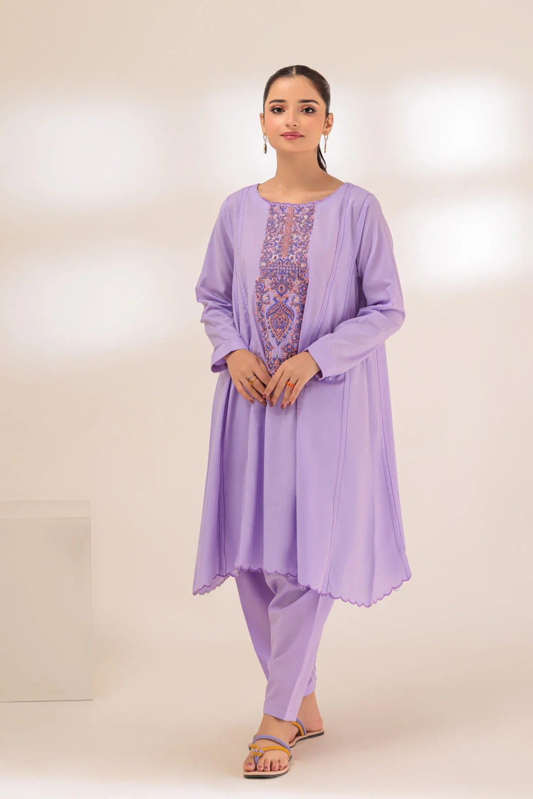 LILAC-CAMBRIC-2 PIECE (SSS232P28) - Image 2