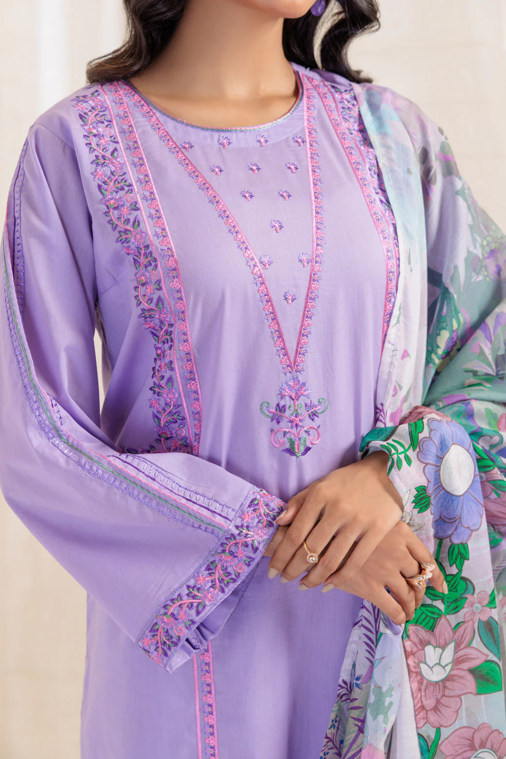 LILAC-CAMBRIC-3 PIECE (BS2243P11) - Image 2